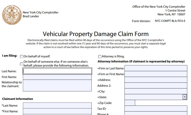 How to File a Claim with the Responsible Agency - InstantInput